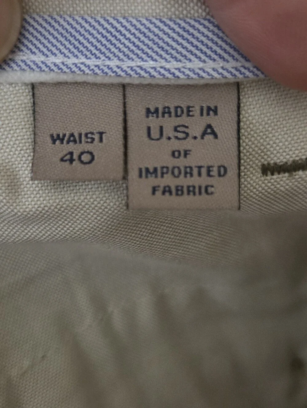NWT Bills Khakis Stretch Twill Parker Chino Pants Green Men's 40 x 35  $248